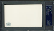 Jim Constable Autographed 3x5 Index Card New York & San Francisco Giants "Best Wishes" PSA/DNA #83862796