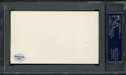 Jim Constable Autographed 3x5 Index Card New York & San Francisco Giants "Best Wishes" PSA/DNA #83862797