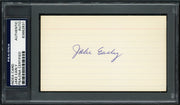 Jake Early Autographed 3x5 Index Card Washington Senators PSA/DNA #83862831