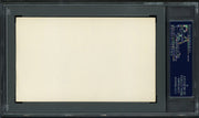 Foster H. Edwards Autographed 3x5 Index Card Boston Braves & New York Yankees PSA/DNA #83862845