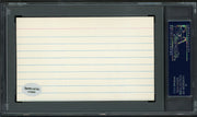 Hank Edwards Autographed 3x5 Index Card Chicago Cubs & Cleveland Indians "Best Wishes" PSA/DNA #83862848