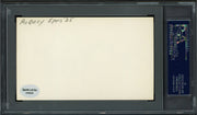Aubrey "Yo Yo" Epps Autographed 3x5 Index Card Pittsburgh Pirates PSA/DNA #83862866
