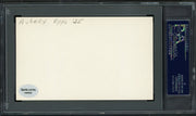 Aubrey "Yo Yo" Epps Autographed 3x5 Index Card Pittsburgh Pirates PSA/DNA #83862867