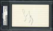 Joe Foy Autographed 3x5 Index Card Boston Red Sox, New York Mets PSA/DNA #83862493