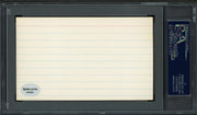 Ed Goodson Autographed 3x5 Index Card Los Angeles Dodgers, San Francisco Giants PSA/DNA #83862526