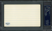 Ed Goodson Autographed 3x5 Index Card Los Angeles Dodgers, San Francisco Giants PSA/DNA #83862529