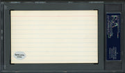 Ed Goodson Autographed 3x5 Index Card Los Angeles Dodgers, San Francisco Giants PSA/DNA #83862530