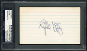 Julio Gotay Autographed 3x5 Index Card St. Louis Cardinals, Pittsburgh Pirates PSA/DNA #83862540
