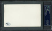 John Pregenzer Autographed 3x5 Index Card San Francisco Giants PSA/DNA #83862308