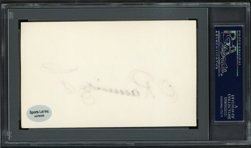 Orlando Ramirez Autographed 3x5 Index Card California Angels PSA/DNA #83862318