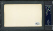 Harvey H. Russell Autographed 3x5 Index Card Baltimore Terrapins PSA/DNA #83862396