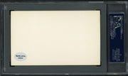 Albert Bert Tooley Autographed 3x5 Index Card Brooklyn Dodgers "1911-12" PSA/DNA #83862459