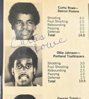 John Brisker Autographed 7x11 Magazine Page Photo Seattle Supersonics With 8 Total Signatures Beckett BAS #17402407