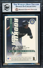 Ichiro Suzuki Autographed 2001 Upper Deck Victory Card #564 Seattle Mariners Auto Grade Gem Mint 10 Beckett BAS #17855997