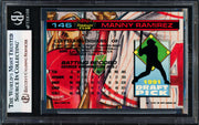 Manny Ramirez Autographed 1992 Stadium Club SE Skydome Rookie Card #146 Cleveland Indians Beckett BAS #17856465