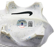 Justin Herbert Autographed Pair Of Game Used White & Black Nike Vapor 360 Pro Cleats Los Angeles Chargers "Game Used, Broncos 16 vs Chargers 19, 10/17/22, 238 Yds" Beckett BAS Witness #W453550 & #W453551