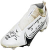 Justin Herbert Autographed Pair Of Game Used White & Black Nike Vapor 360 Pro Cleats Los Angeles Chargers "Game Used, Browns 28 vs Chargers 30, 10/9/22, 228 Yds, & 1 TD" Beckett BAS Witness #W453556 & #W453557