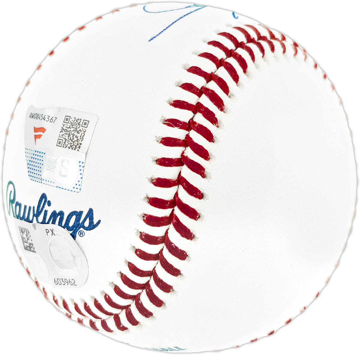 Roki Sasaki Autographed Official MLB Baseball Los Angeles Dodgers MLB & Fanatics Holo #QW08454367