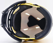 Hines Ward Autographed Pittsburgh Steelers Gold Rave Speed Mini Helmet Beckett BAS Witness Stock #241388