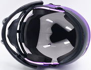 Terrell Suggs Autographed Baltimore Ravens Purple Speed Rave Mini Helmet Beckett BAS Witness Stock #241396