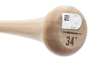 Cal Raleigh Autographed Blonde Rawlings Pro Baseball Bat Seattle Mariners "Big Dumper" Fanatics & MLB Holo Stock #241377