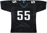 Philadelphia Eagles Brandon Graham Autographed Black Super Bowl Stats Jersey Beckett BAS Witness Stock #239891