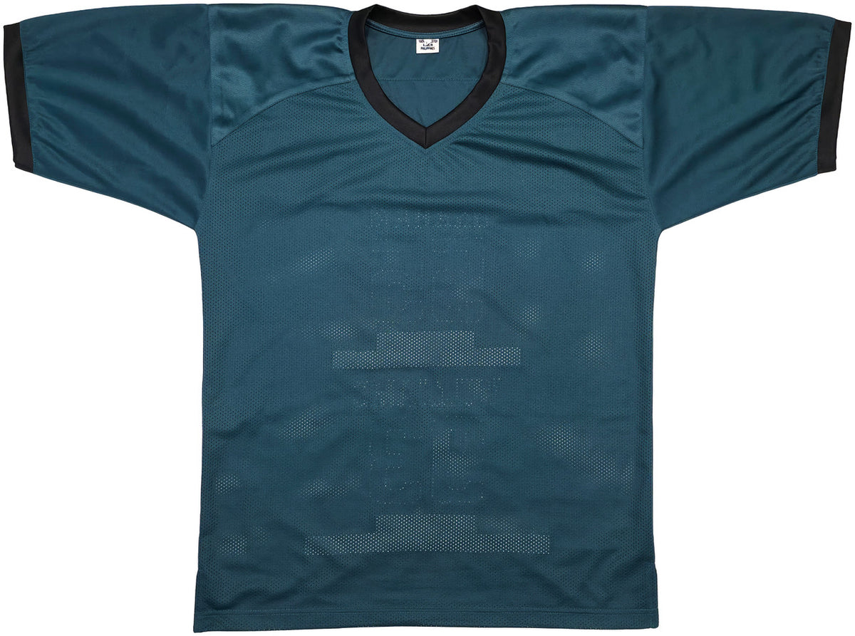 Philadelphia Eagles Brandon Graham & Milton Williams Autographed Green Super Bowl Stats Jersey Strip Sack Champions Beckett BAS Witness Stock #239890