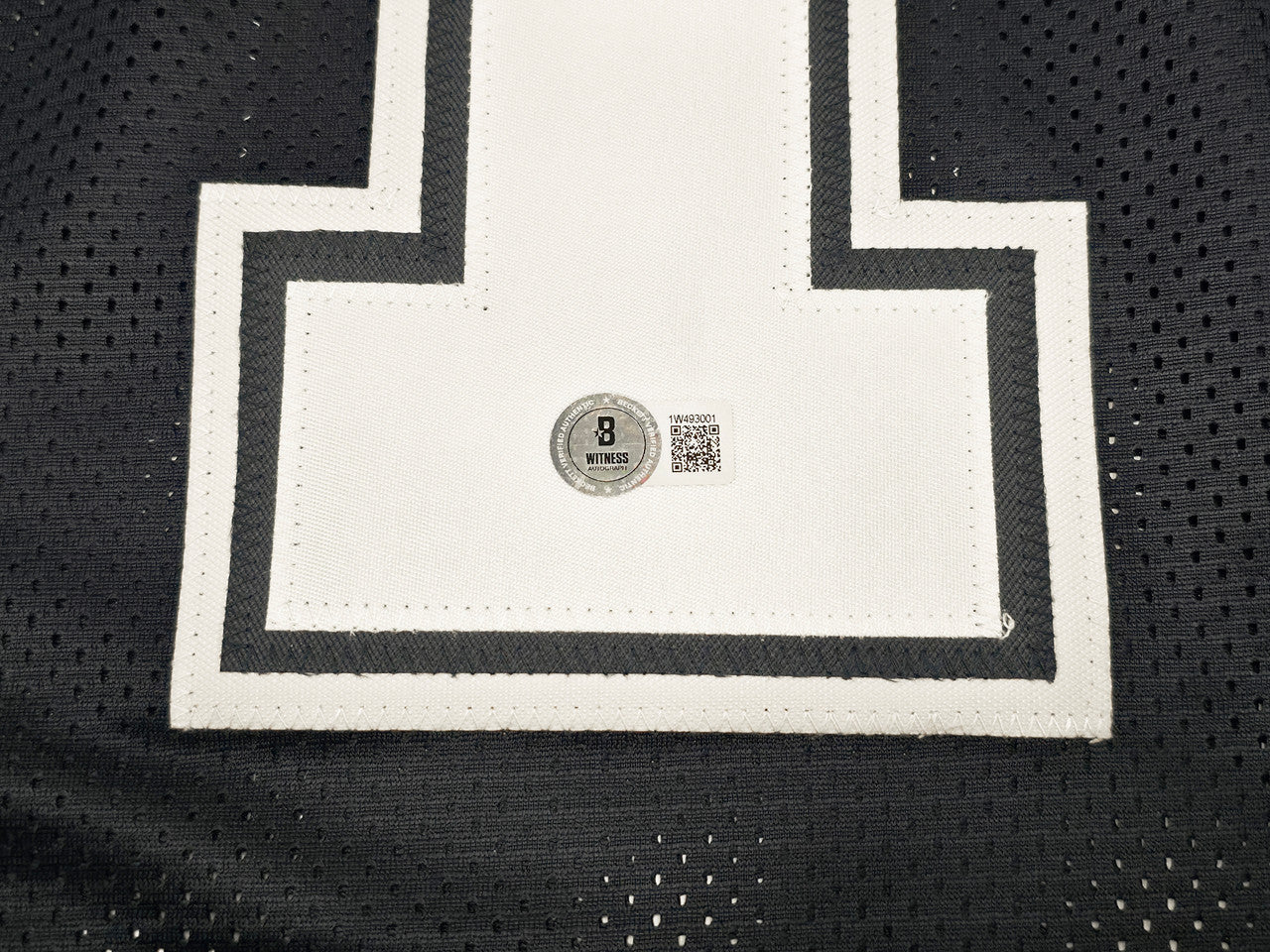 Dallas Cowboys Jimmy Johnson Autographed Blue Jersey "HOF 20" Beckett BAS Witness Stock #239849