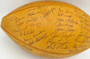 1961 Green Bay Packers NFL Champions Team Signed Autographed Official NFL Wilson "The Duke" Leather Football With 39 Signatures Including Vince Lombardi & Bart Starr Beckett BAS #AE20801