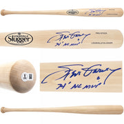 Steve Garvey Autographed Blonde Louisville Slugger Pro Stock Baseball Bat Los Angeles Dodgers "74 NL MVP" Beckett BAS Witness Stock #241444
