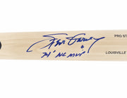 Steve Garvey Autographed Blonde Louisville Slugger Pro Stock Baseball Bat Los Angeles Dodgers "74 NL MVP" Beckett BAS Witness Stock #241444