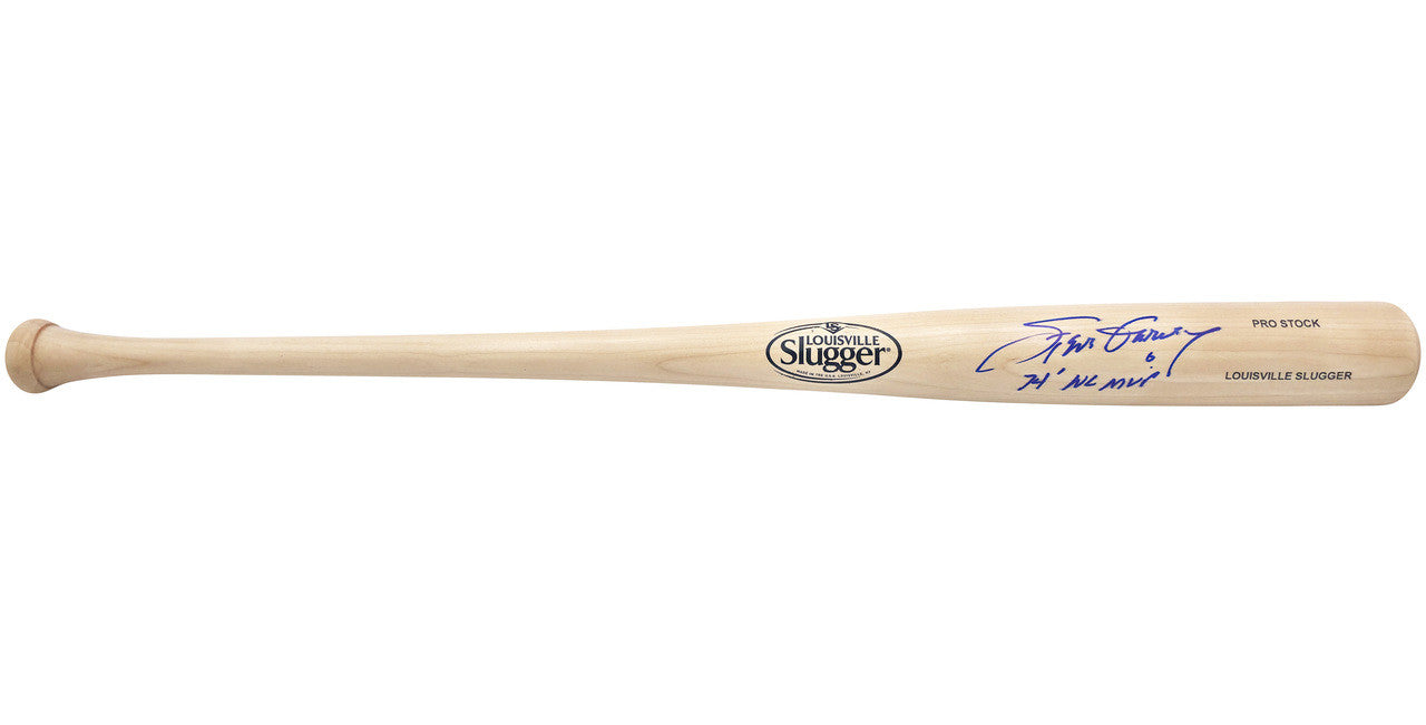 Steve Garvey Autographed Blonde Louisville Slugger Pro Stock Baseball Bat Los Angeles Dodgers "74 NL MVP" Beckett BAS Witness Stock #241444