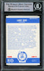 Larry Bird Autographed 1987-88 Fleer Stickers Card #4 Boston Celtics Beckett BAS #14612415
