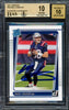 Mac Jones Autographed 2021 Donruss Rookie Card #255 New England Patriots BGS 10 Auto Grade Gem Mint 10 Beckett BAS #15297162