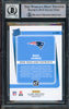 Mac Jones Autographed 2021 Donruss Gold Press Proof Premium Rookie Card #255 New England Patriots Auto Grade Gem Mint 10 Beckett BAS Stock #215497