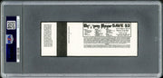 Randy Johnson Autographed June 2nd, 1990 Ticket Seattle Mariners PSA 7 No Hitter PSA/DNA #63604323