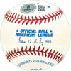 Ray Coleman Autographed Official AL Baseball Browns, White Sox Beckett BAS QR #BM25855