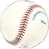 Matt Batts Autographed Official AL Baseball Boston Red Sox, Cincinnati Reds Beckett BAS QR #BM25862