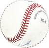 Harry Gumbert Autographed Official NL Baseball NY San Francisco Giants, Pittsburgh Pirates Beckett BAS QR #BM25864