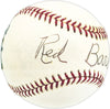 Red Barbary Autographed Official MLB Baseball Washington Senators Beckett BAS QR #BM25891