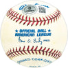 Charlie Kress Autographed Official AL Baseball Brooklyn Dodgers Beckett BAS QR #BM25895