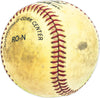 Charley Rabe Autographed Official NL Baseball Cincinnati Reds Beckett BAS QR #BM25902