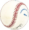 Gene Handley Autographed Official AL Baseball Philadelphia A's "Best Wishes" Beckett BAS QR #BM25949