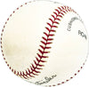 Ducky Detweiler Autographed Official NL Baseball Boston Braves Beckett BAS QR #BM25955