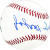 Johnny Seale Autographed Official MLB Baseball Detroit Tigers Beckett BAS QR #BM25958