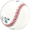 Eddie Lyons Autographed Official MLB Baseball Washington Senators Beckett BAS QR #BM25988