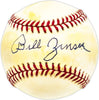 Bill Zinser Autographed Official AL Baseball Washington Senators Beckett BAS QR #BM17795