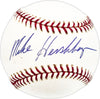 Mike Hershberger Autographed Official MLB Baseball White Sox, Pilots Beckett BAS QR #BM17815