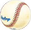Leroy Wheat Autographed Official AL Baseball Philadelphia Oakland A's, Cleveland Indians SKU #229649