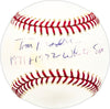 Tom Bradley Autographed Official MLB Baseball Chicago White Sox "1971 & 1972 White Sox" SKU #229684